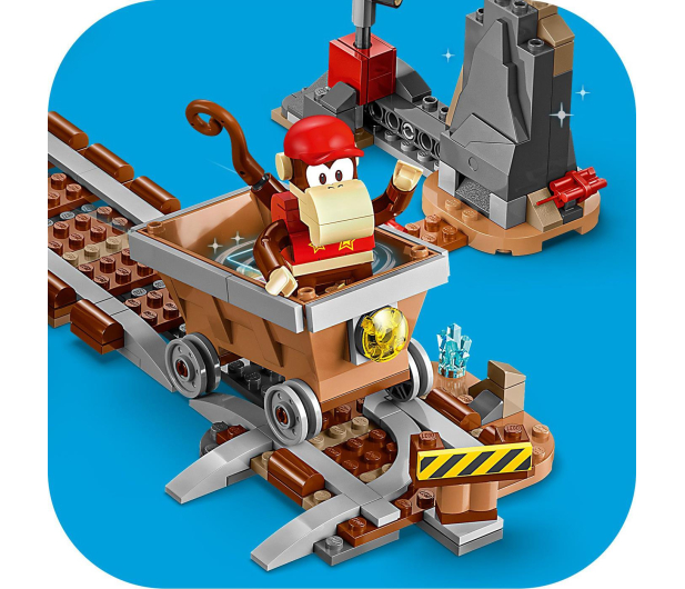 LEGO Super Mario 71425 Przejażdżka wagonikiem Diddy Konga - 1159385 - zdjęcie 10